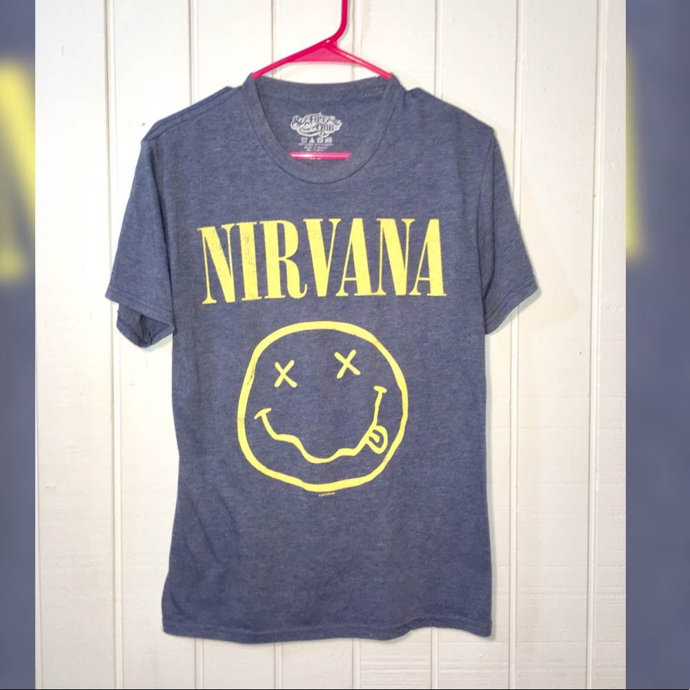 Nirvana unisex band t-shirt. Size medium - Picture 2 of 2